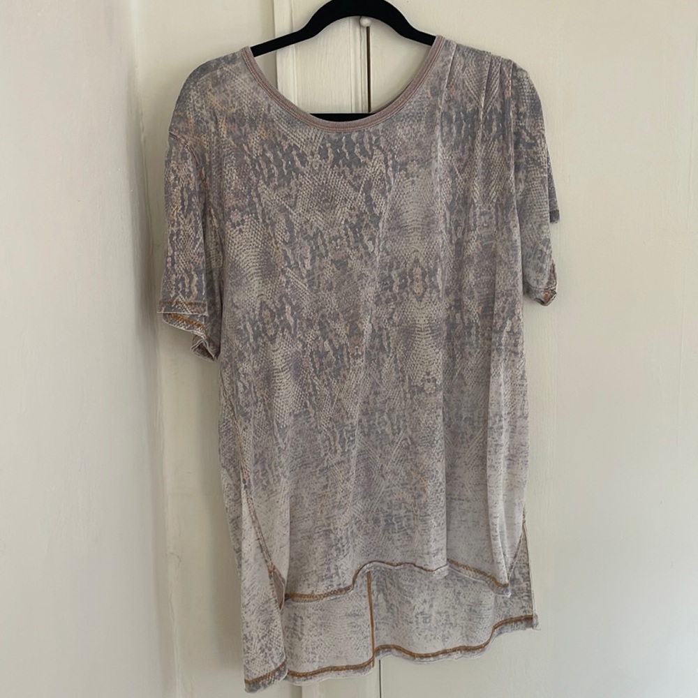 We the free snake skin tee
